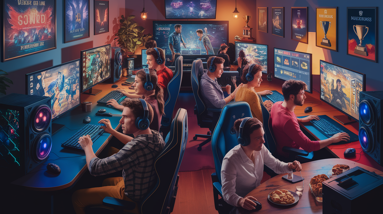 Comment les gamers s&rsquo;engagent-ils dans le jeu et la communauté ?